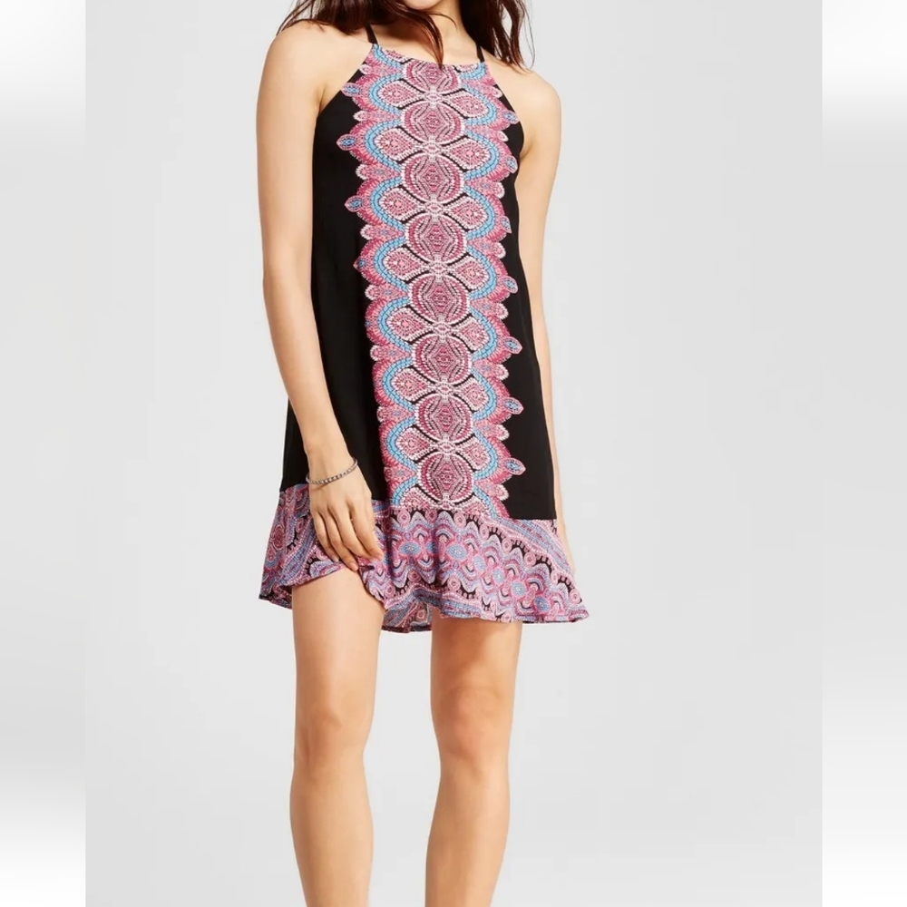 Xhilaration  high neck shift dress